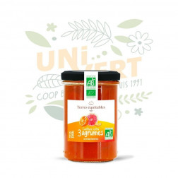 Confiture 3 agrumes Corses BIO - Le pot de 350gr