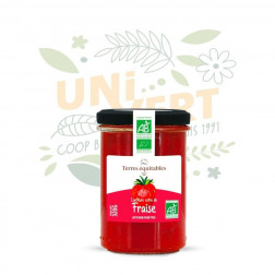 Confiture extra de fraise BIO - Le pot de 320gr